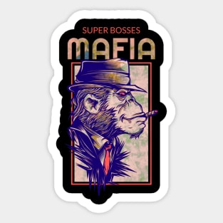 Super Bosses MAFIA (ape) Sticker